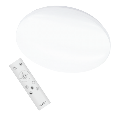 2x24W round ceiling LED luminaire with RGB function SOFIA